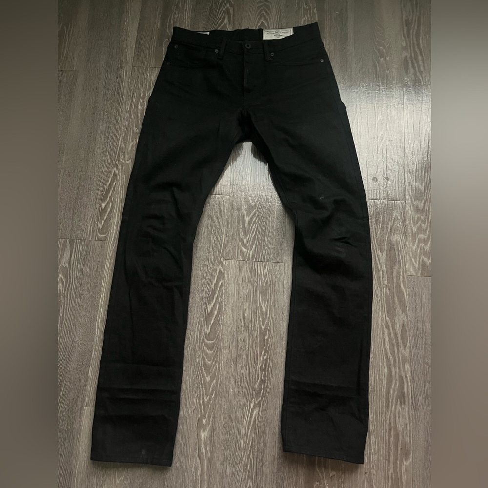 Rogue Territory Stealth Stanton Black Selvedge Denim